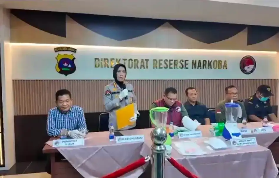 sita-184-gram-sabu,-polda-sumbar-musnahkan-barang-bukti-narkotika-hasil-operasi