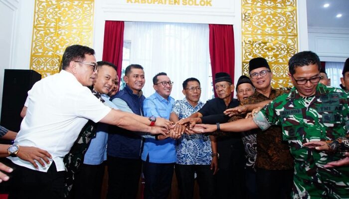 Tanah Datar dan Solok Sepakat Musyawarahkan Lahan Markas Yonif 951