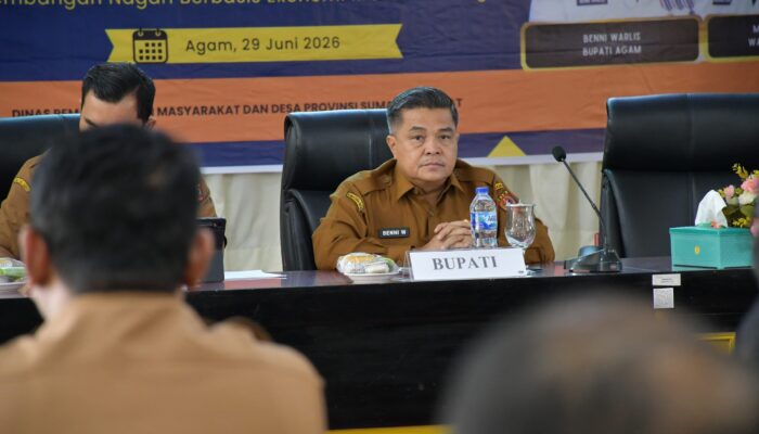 Pemkab Agam Integrasikan Nagari Creative Hub Berbasis Masjid di Seluruh Wilayah