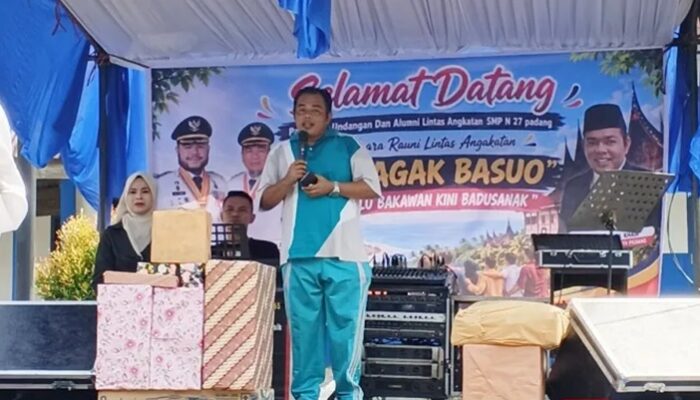 Muhammad Khalidi Perjuangkan Peningkatan Fasilitas SMPN 27 Padang Lewat Jalur Pokir