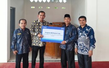 BRI Cabang Solok Salurkan Bantuan Pembangunan Mushola untuk MTsN 4 Solok