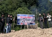 Polres Limapuluh Kota Tertibkan Aktivitas Tambang Emas Ilegal di Galugua