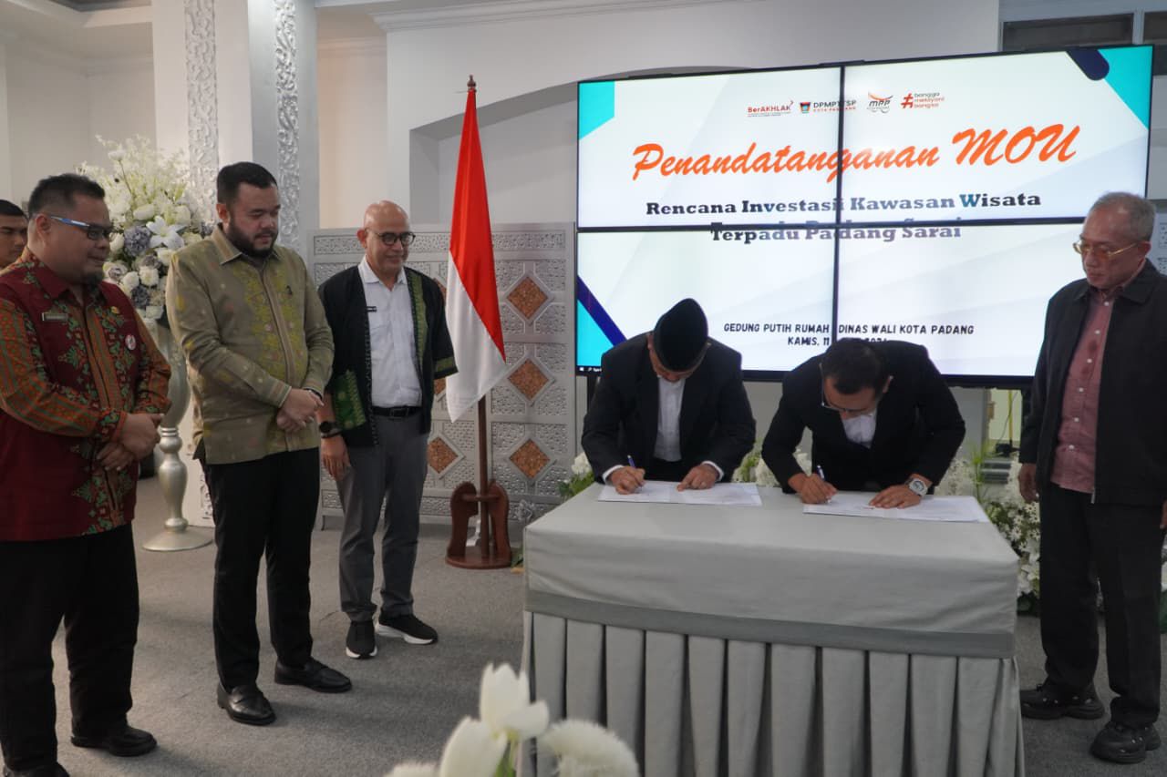mou-kawasan-wisata-padang-sarai-ditandatangani,-nilai-investasi-capai-rp2,2-triliun