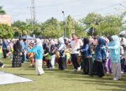 1.200-murid-tk-dan-paud-se-kota-pariaman-ikut-senam-massal