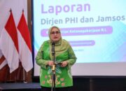 Direktur Jenderal Pembinaan Hubungan Industrial dan Jaminan Sosial Ketenagakerjaan (PHI dan Jamsos) Kemnaker, Indah Anggoro Putri
