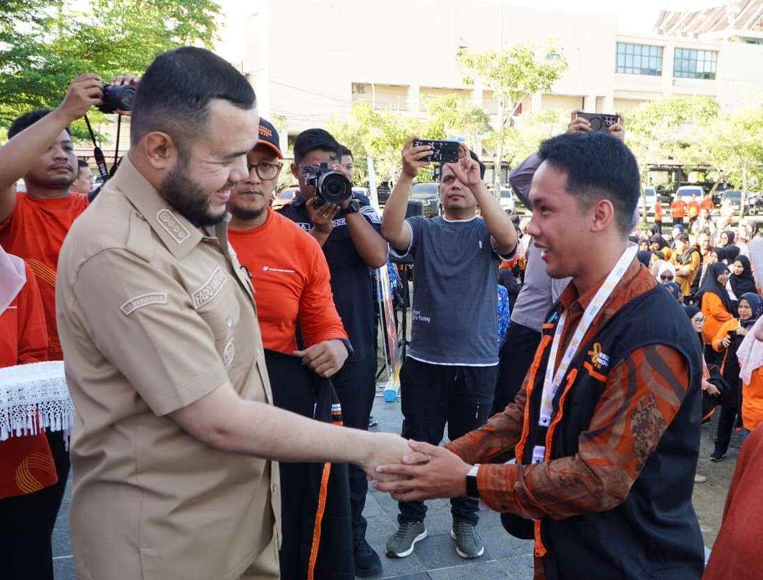 Apel Siaga Sensus Ekonomi (SE) 2026 Lapangan Upacara Balai Kota Padang Aie Pacah, Rabu 17 Juni 2026. Foto : Istimewa
