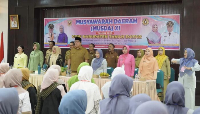 Wabup Tanah Datar Dorong GOW Perkuat Sinergi Wujudkan Pembangunan Daerah Inklusif