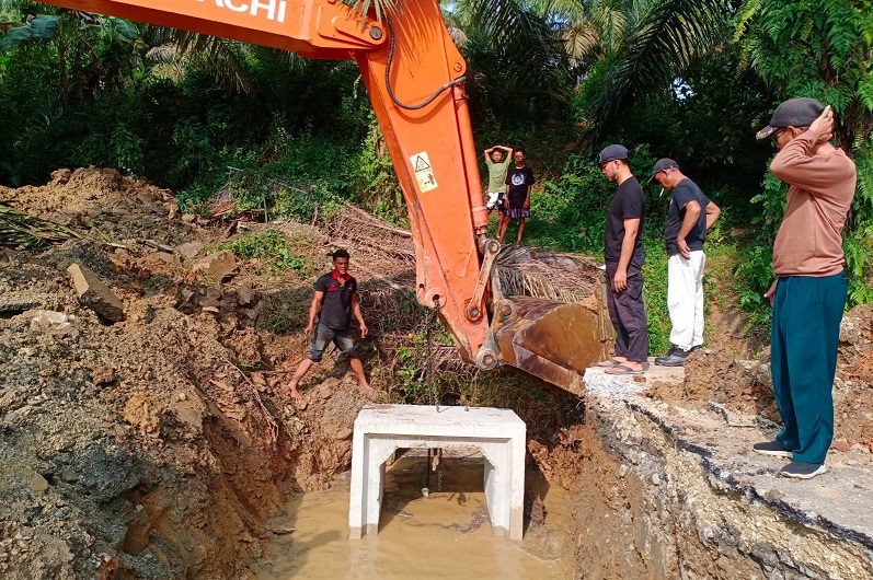pemkab-dharmasraya-gerak-cepat-tangani-kerusakan-gorong-gorong-di-nagari-simalidu