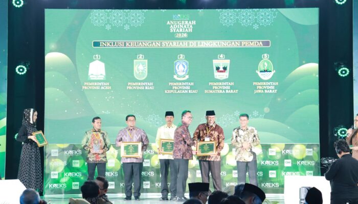 Pemprov Sumbar Boyong Tiga Penghargaan Bergengsi pada Anugerah Adinata Syariah 2026