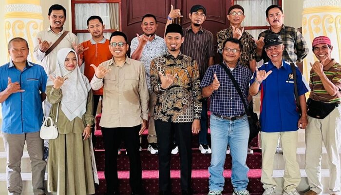DPRD Kota Pariaman Perkuat Kolaborasi Bersama PWI demi Pembangunan Daerah