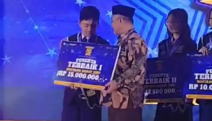 Siswa SMPN 2 Padang Raih Predikat Terbaik Ajang Bintang Sobat SMP