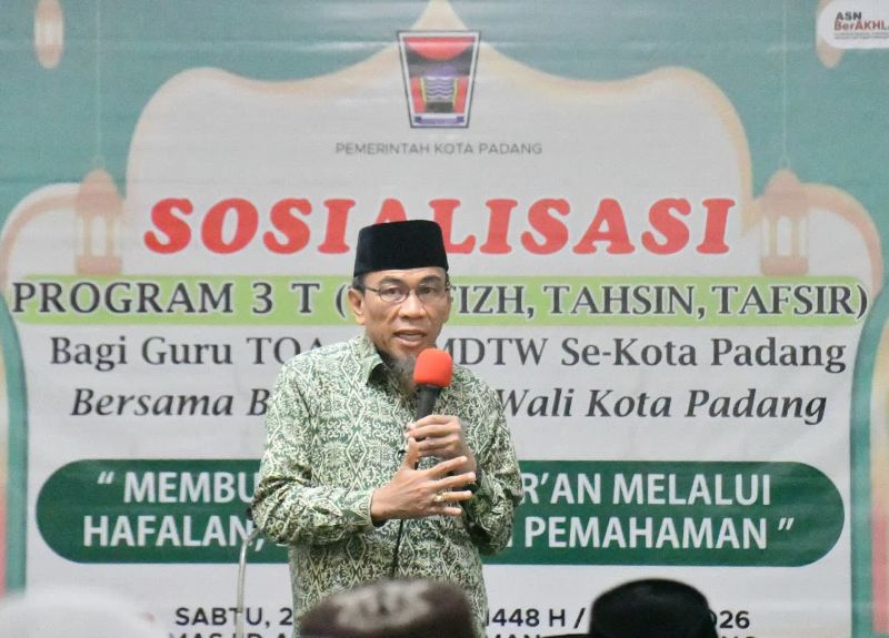pemko-padang-luncurkan-program-3t-untuk-perkuat-pendidikan-alquran-pelajar