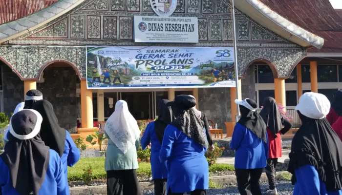BPJS Kesehatan Payakumbuh Ajak Masyarakat Hidup Sehat Rayakan HUT ke-58
