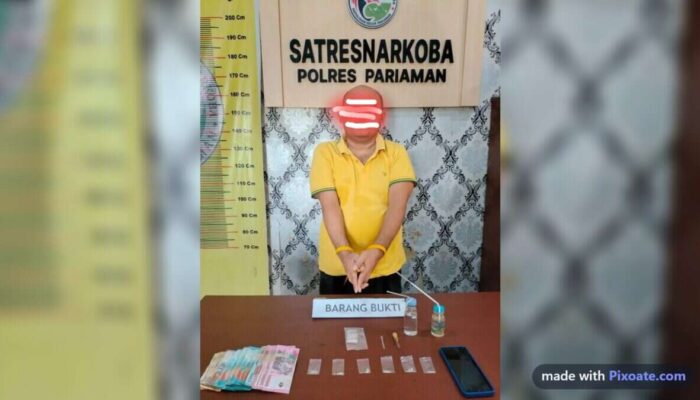 Satresnarkoba Polres Pariaman Tangkap Residivis Narkoba di Desa Pauh Barat