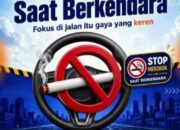 dirlantas-polda-sumbar-imbau-pengemudi-dilarang-merokok-saat-berkendara