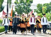 Bupati Agam Pimpin Arak Jamba Meriahkan Hari Jadi Lubuk Basung