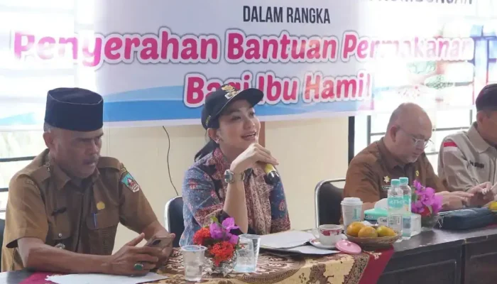 Pemkab Dharmasraya Salurkan Bantuan Permakanan untuk Tekan Angka Stunting