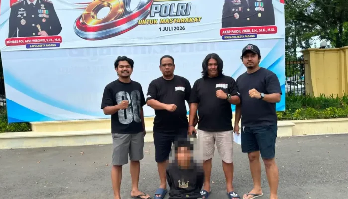 Polresta Padang Ringkus Pemuda Pencuri Komponen Listrik Senilai Rp20 Juta