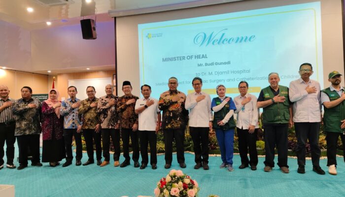 RSUP Dr. M. Djamil Padang Perkuat Layanan Bedah Jantung Anak Internasional