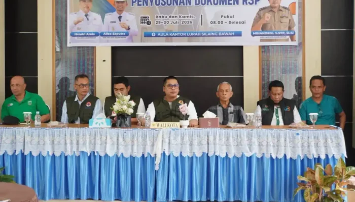 Pemkot Padang Panjang Latih Aparatur Susun Dokumen Pemulihan Pascabencana secara Akurat