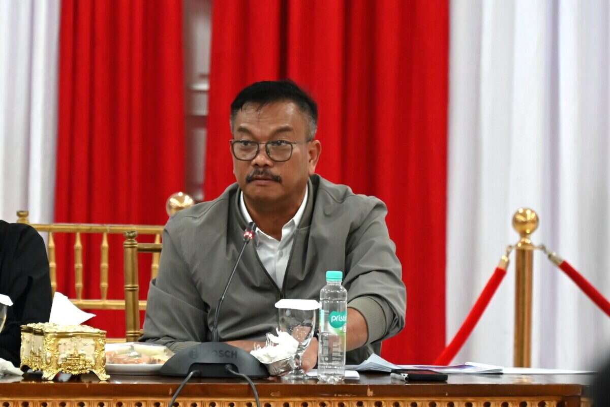 Anggota Komisi IX DPR RI Edy Wuryanto, saat Kunjungan Kerja Spesifik Komisi IX DPR RI terkait Optimalisasi Kepesertaan BPJS Ketenagakerjaan di Kota Balikpapan, Kalimantan Timur, Rabu (8/7/2026). Foto: Clr/Karisma