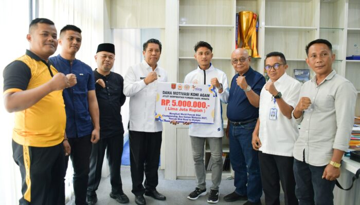 Pemkab Agam Lepas Atlet Pencak Silat Menuju Pelatnas Kejuaraan Dunia