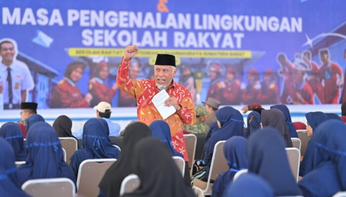 Gubernur Mahyeldi Resmikan Sekolah Rakyat untuk Memutus Rantai Kemiskinan Anak