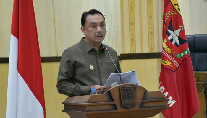 Wabup Agam Serahkan Rancangan Perubahan KUA-PPAS 2026 ke DPRD Kabupaten Agam