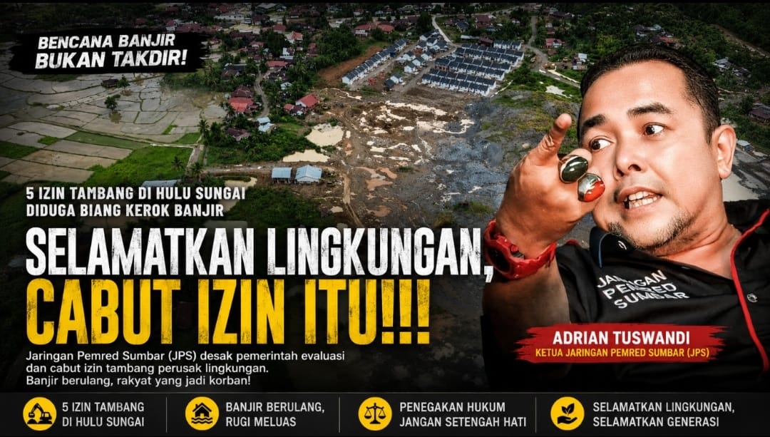 bencana-banjir-ulah-5-izin-tambang-di-hulu-sungai,-jps:-selamatkan-lingkungan,-cabut-izin-itu.!