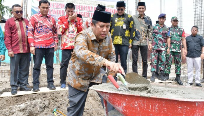 Pemkab Agam Mulai Bangun Kantor Wali Nagari Tiku Selatan yang Representatif