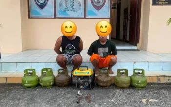 Polsek Sitiung Tangkap Dua Pelaku Pencurian Rumah dan Warung di Dharmasraya