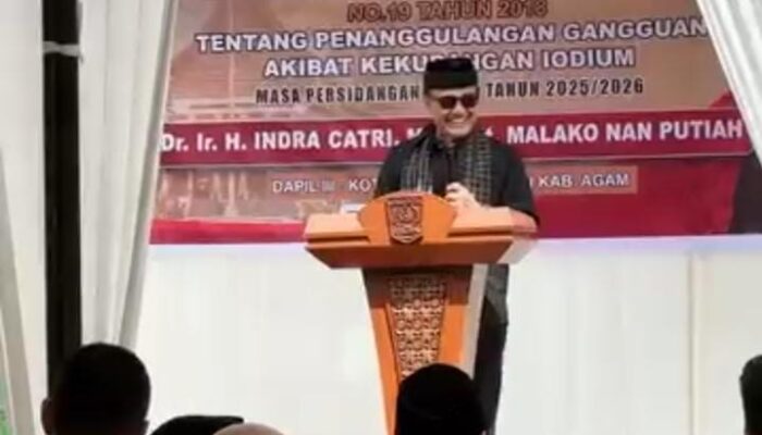Indra Catri Sosialisasikan Perda GAKI dan Ajak Warga Konsumsi Garam Beriodium