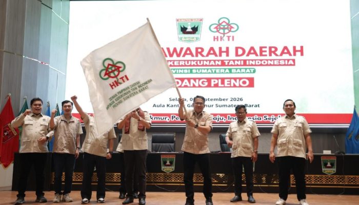 Evi Yandri Rajo Budiman Pimpin HKTI Sumbar Perkuat Sektor Pertanian Daerah