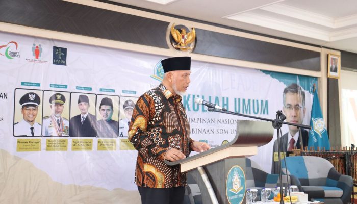 Gubernur Mahyeldi Tegaskan Integritas dan Akhlak sebagai Fondasi Kepemimpinan Nasional