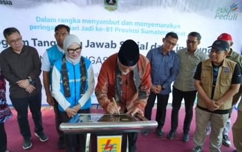 PLN Operasikan Pompanisasi Tenaga Surya, Aliri 400 Hektare Sawah Tanah Datar