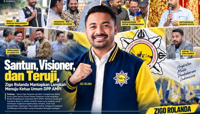 Zigo Rolanda Mantapkan Langkah Menuju Kursi Ketua Umum DPP AMPI