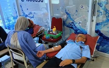 Perumda Air Minum Kota Padang Gelar Aksi Donor Darah Rutin