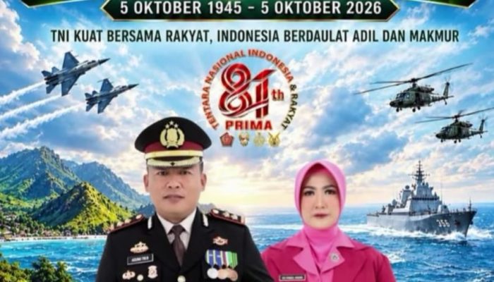 Kapolres Pasaman Barat Apresiasi Dedikasi TNI pada Peringatan HUT ke-81